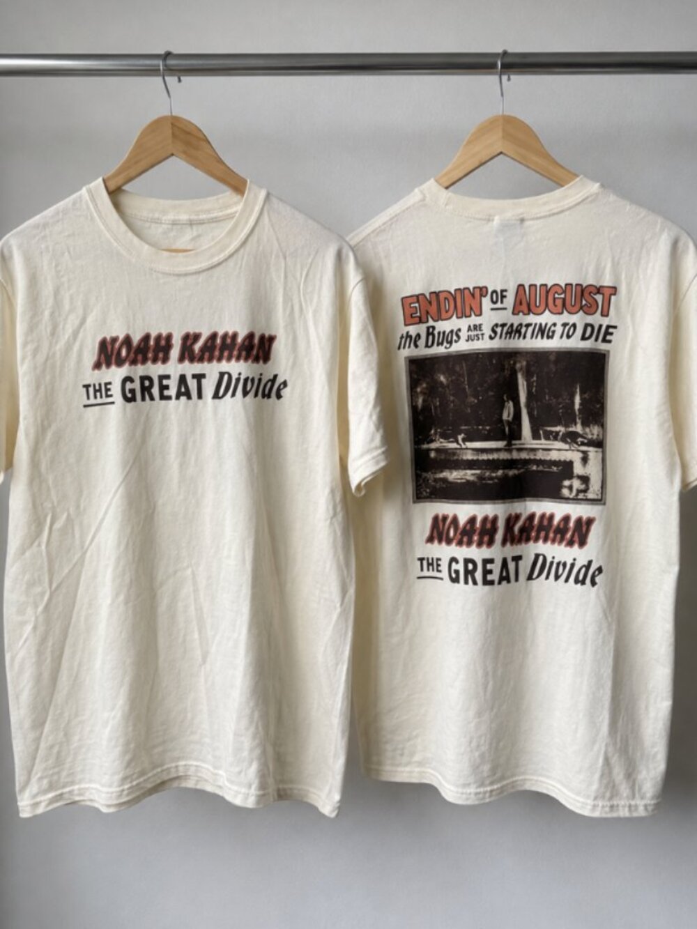 Noah Kahan The Great Divide Endin' Of August Graphic Tee